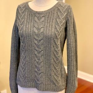 Gray sweater ... a basic piece to have